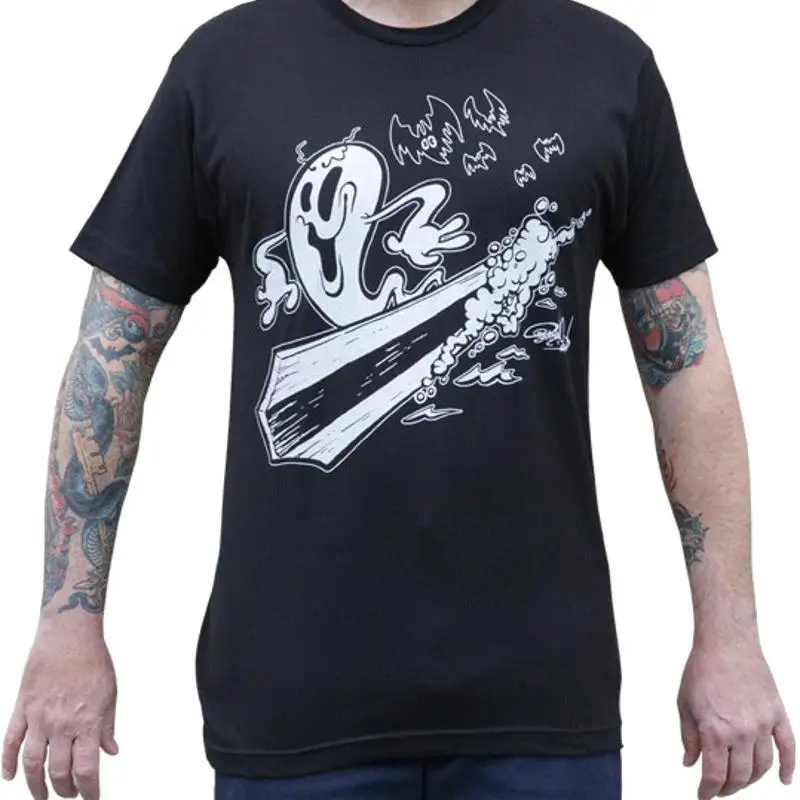 

Мужская футболка NWT Lowbrow Art Company WATERY GRAVE ЧЕРНАЯ МАЛЕНЬКАЯ 2XLARGE LIMITED