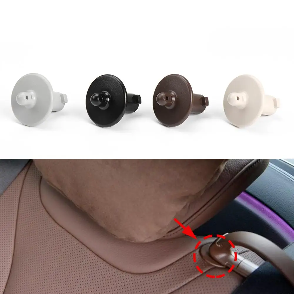 For Mercedes W222 W213 Car Rear Seat Belt Guide Belt Leather Guide Ring Intermediate Tie Buckle Button For E S Class W2228600922