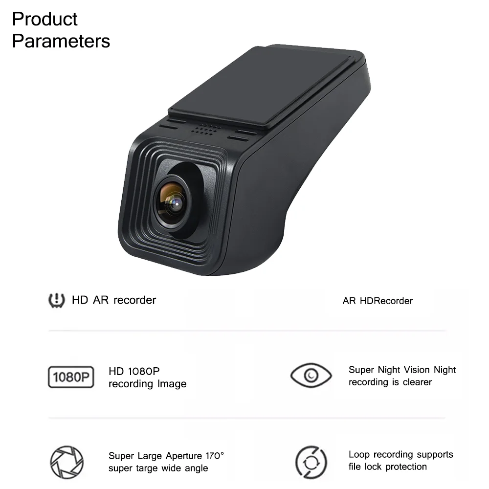 X5 Full HD 1080P Car DVR Camera 170 Degree Wide Angle Lens ADAS Dashcam Auto Video Recorder Gsensor Dashcamera for Android Radio