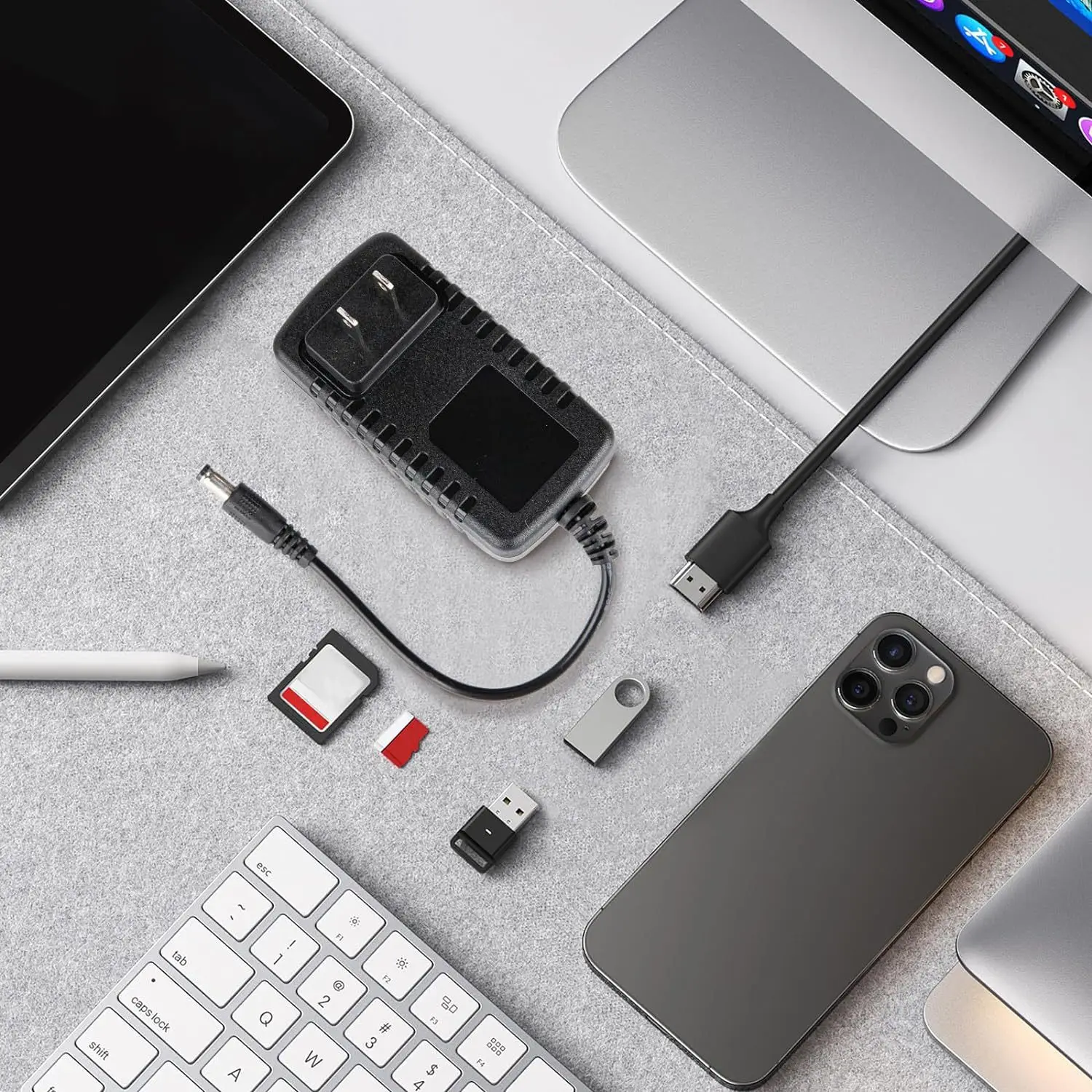 شاحن تخزين محمول للسفر، صندوق دواء برأس شحن، محول مخفي، صندوق دواء مزود طاقة أموال مخفي #5