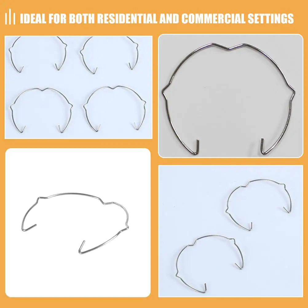 10 قطعة النازل الأضواء الربيع قابل للتعديل مفتاح بانة مصابيح تدفق والعتاد هود شعاع الشريط #5