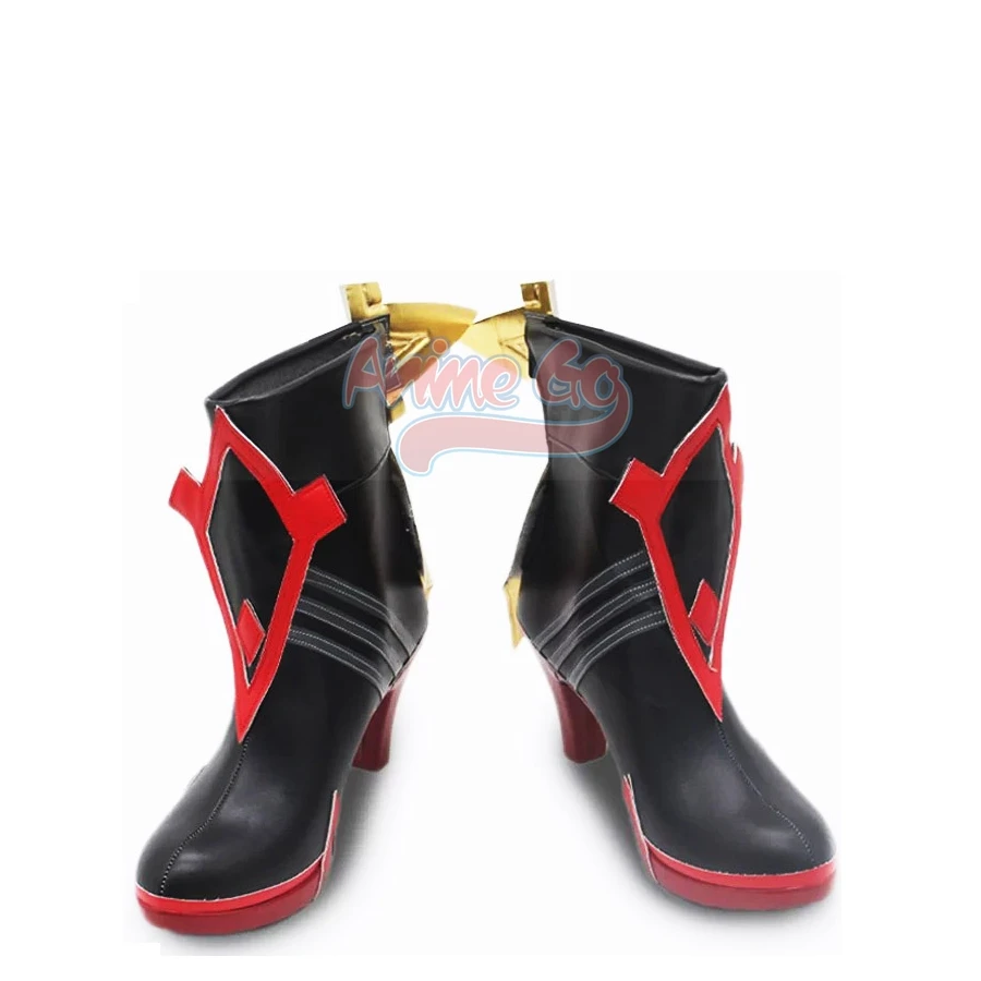 Genshin Impact Pyro Archon Mavuika Cosplay Shoes Ankle Boots for Women