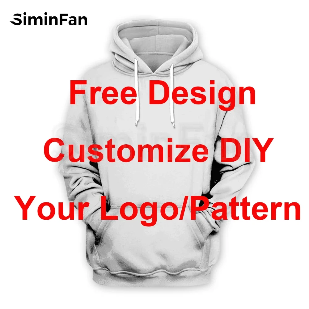 Custom Pattern 3D Print Men Casual Zipper Jacket Thick Flannels Hoodie Harajuku Winter Sweatshirt Outwear Hooded Pullovers Coat