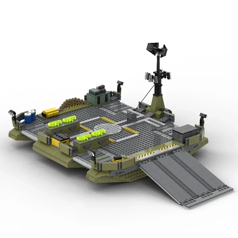 Bloques de construcción Moc modelo de juego Popular, Base de operación infinita hacia adelante, tecnología, regalos, juguetes de Navidad, ensamblaje de juegos DIY