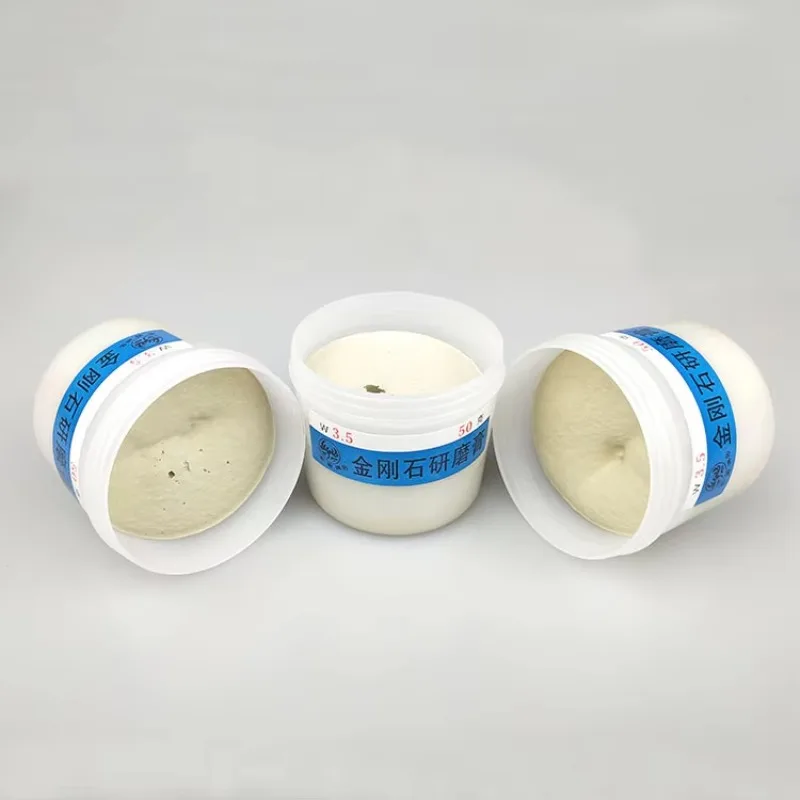 W2.5 W3.5 Diamond Paste Grinding Paste 50g Mirror Polishing Emerald Agate Bracelet Abrasives Lapping Paste