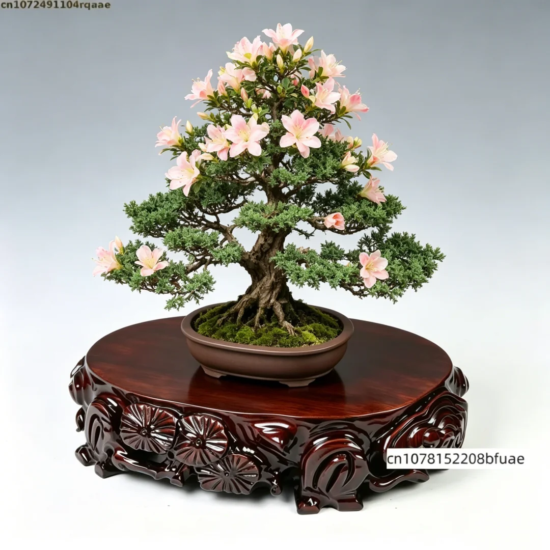 solid-wood-bonsai-stand-wood-display-pedestal-for-flower-pot-stone-vase-crafts-retro-home-decor-base-multi-size
