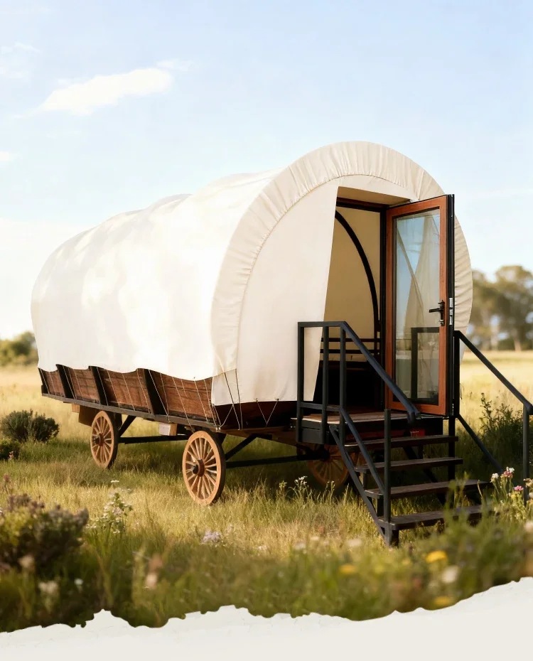 Carriage Tent House Hotel Scenic Area Campground Internet celebrity Dining