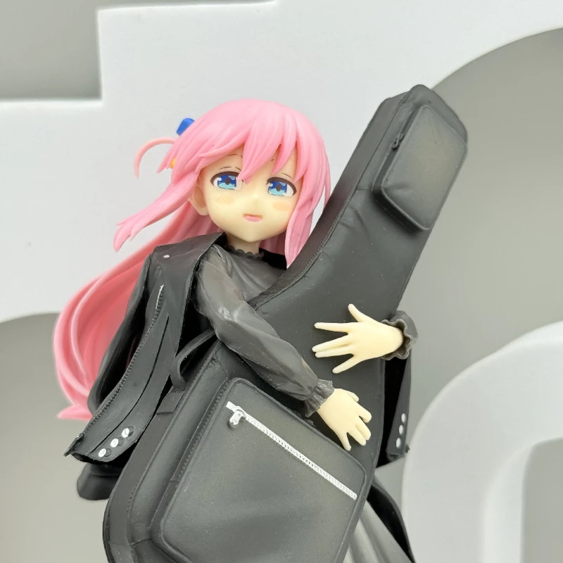 20 cm BOCCHI THE ROCK Gitarre Gotoh Hitori Figuren Stehend Anime Modell Dekoration Desktop Ornament Urlaub Geschenke Sammlung Spielzeug