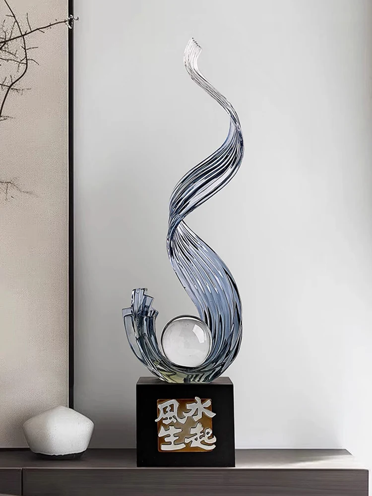 Home Decor Creative Statues Artistic Ornaments Living Room Large Floor Decorations Lucky Sculptures Housewarming Gifts Figurines