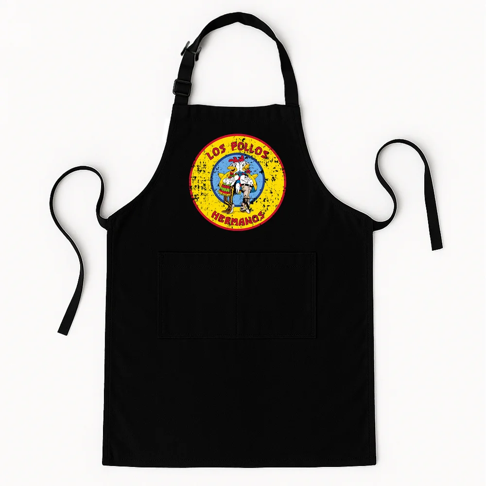 Los Pollos Hermanos Aprons The Chicken Brothers Bib for Men Women Adult Chef Kitchen Cooking Tablier Cuisine Painting AP-017
