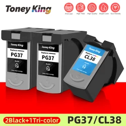 PG-37 CL-38 Ink Cartridges for Canon PG 37 CL 38 PG37 CL38 PIXMA MP140 MP190 MP210 MP220 MP420 IP1800 IP2600 MX300 MX310 Printer