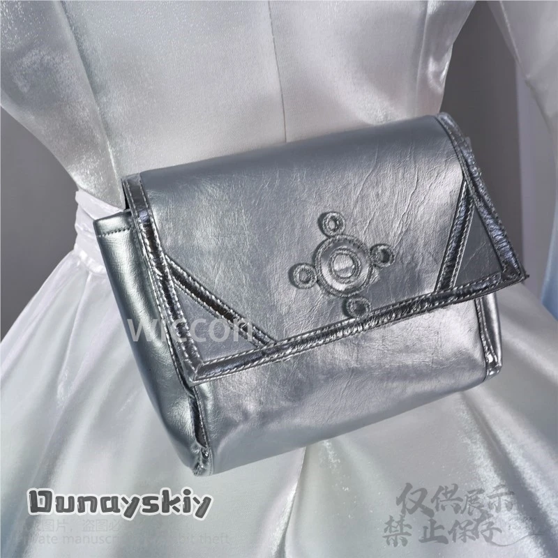 Weiss Schnee Cosplay RWBY Costume Anime Da Bianco A Blu Sfumato Eleganza Vestito di Pizzo Lolita Parrucca Coda di Cavallo Jirai Kei Halloween Ragazze