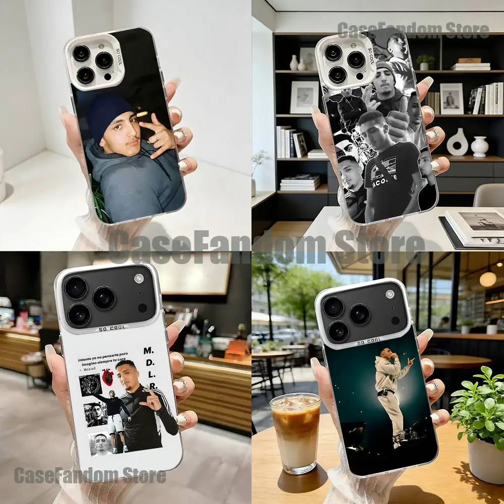 

Morad MDLR Morad04 For iPhone 17,16,15,14,13,12,11,Mini,Pro,E,SE4,XS,MAX White Shockproof Candy Matte Cover