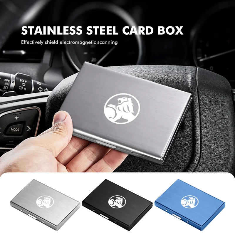 Автомобильный держатель для кредитных карт из нержавеющей стали для Holden VT VX VU VY HSV Astra H SV до Колорадо 7 2012-2023 Cruze