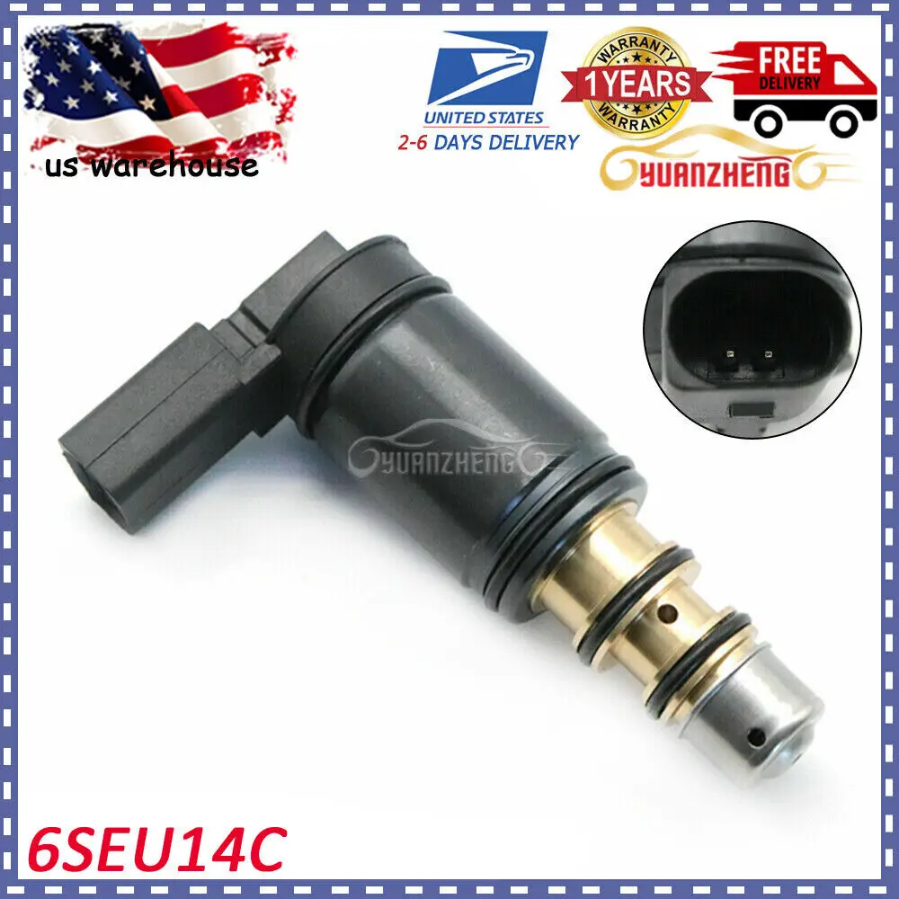 

Car A/C Compressor Control valve 6SEU14C Fit For Audi A3 A4 2005 to Current - For Volkswagen MK5 MK6 Jetta Passat