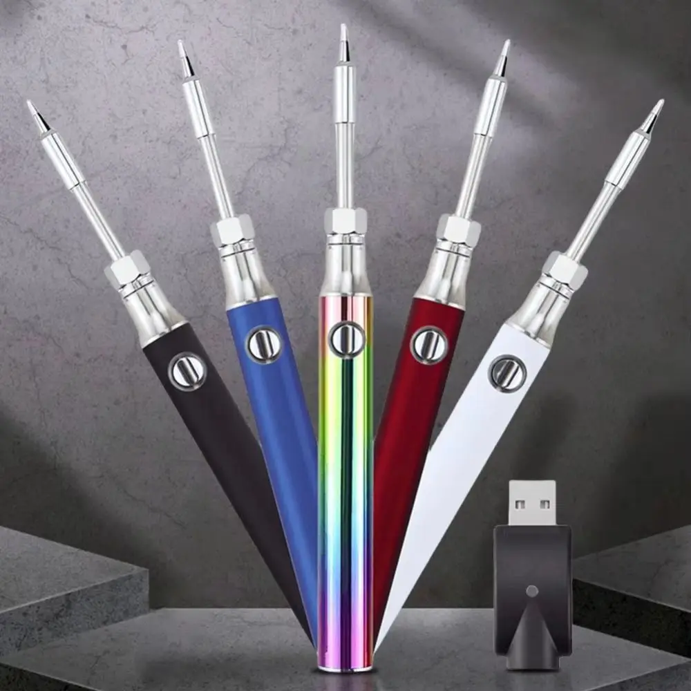 

3 Gear Soldering Iron Kit Adjustable Voltage 1100mAh Battery Smart Power Pen Circuit Repair Rapid Heating