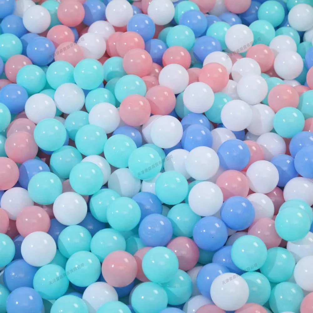 100Pcs Colorful Ocean Balls for Kids Sensory Toys Baby Pool Pit Game Outdoor Play Water Air Bubble Balls Educational Funny Toys