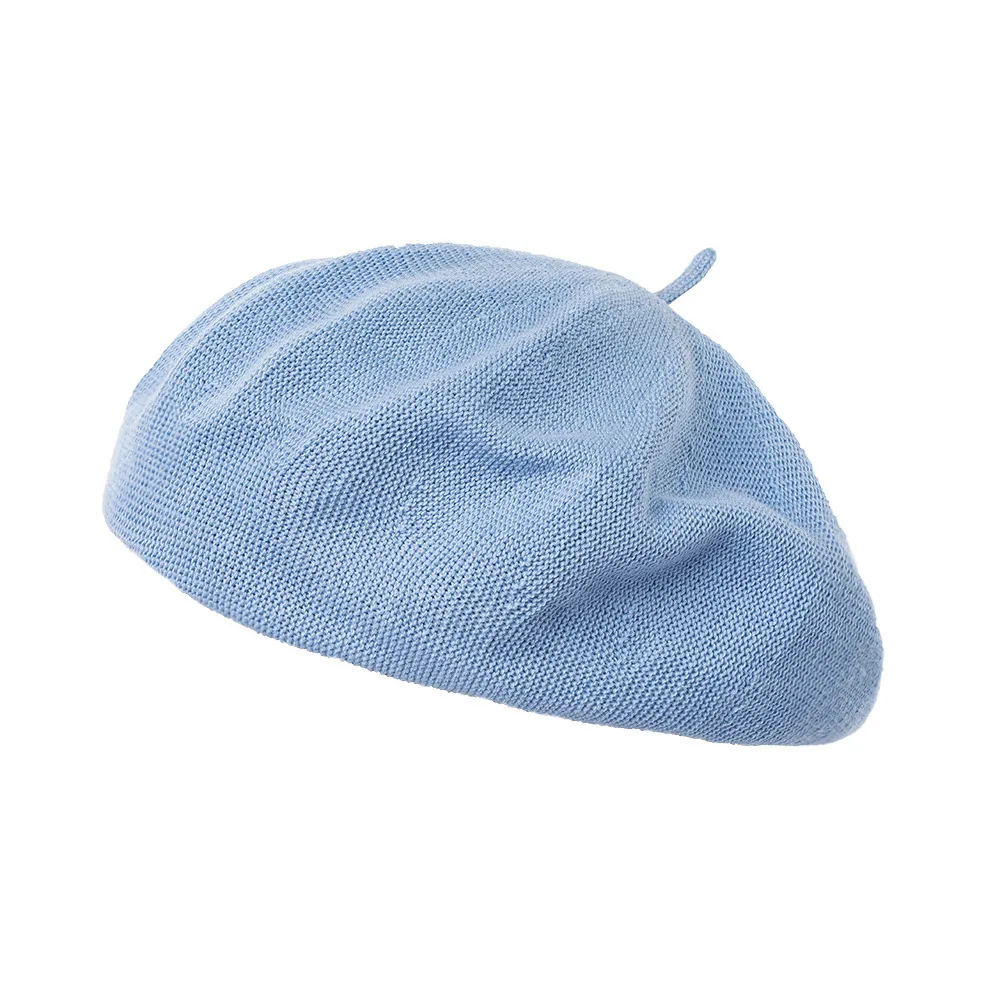 

Хлопковый берет женский весенне-летний, размер 56-58 см