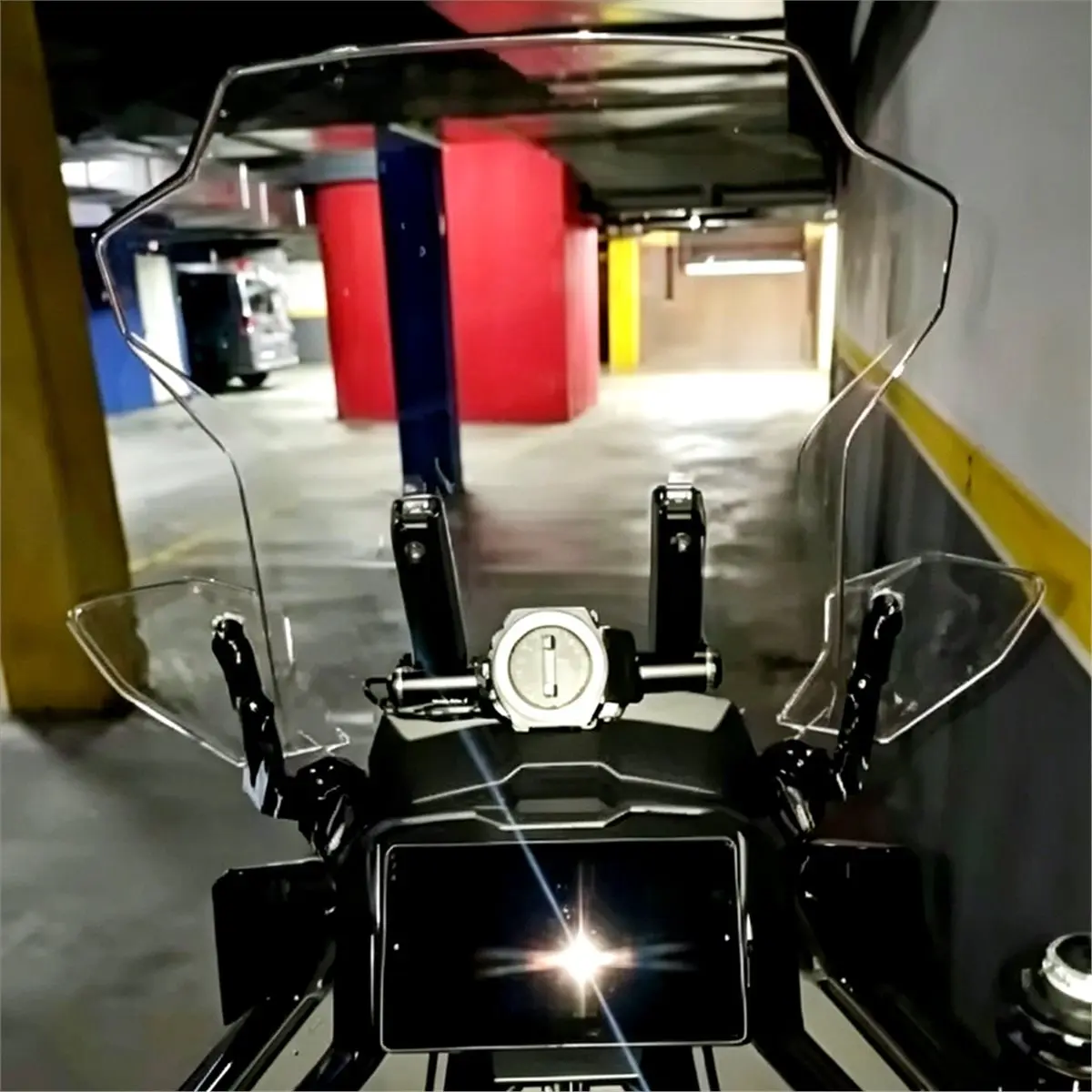 #15K (Transparent Color)Motorcycle Windshield for Zontes 703F Fairing Side Wing,Automotive Parts & Accessories