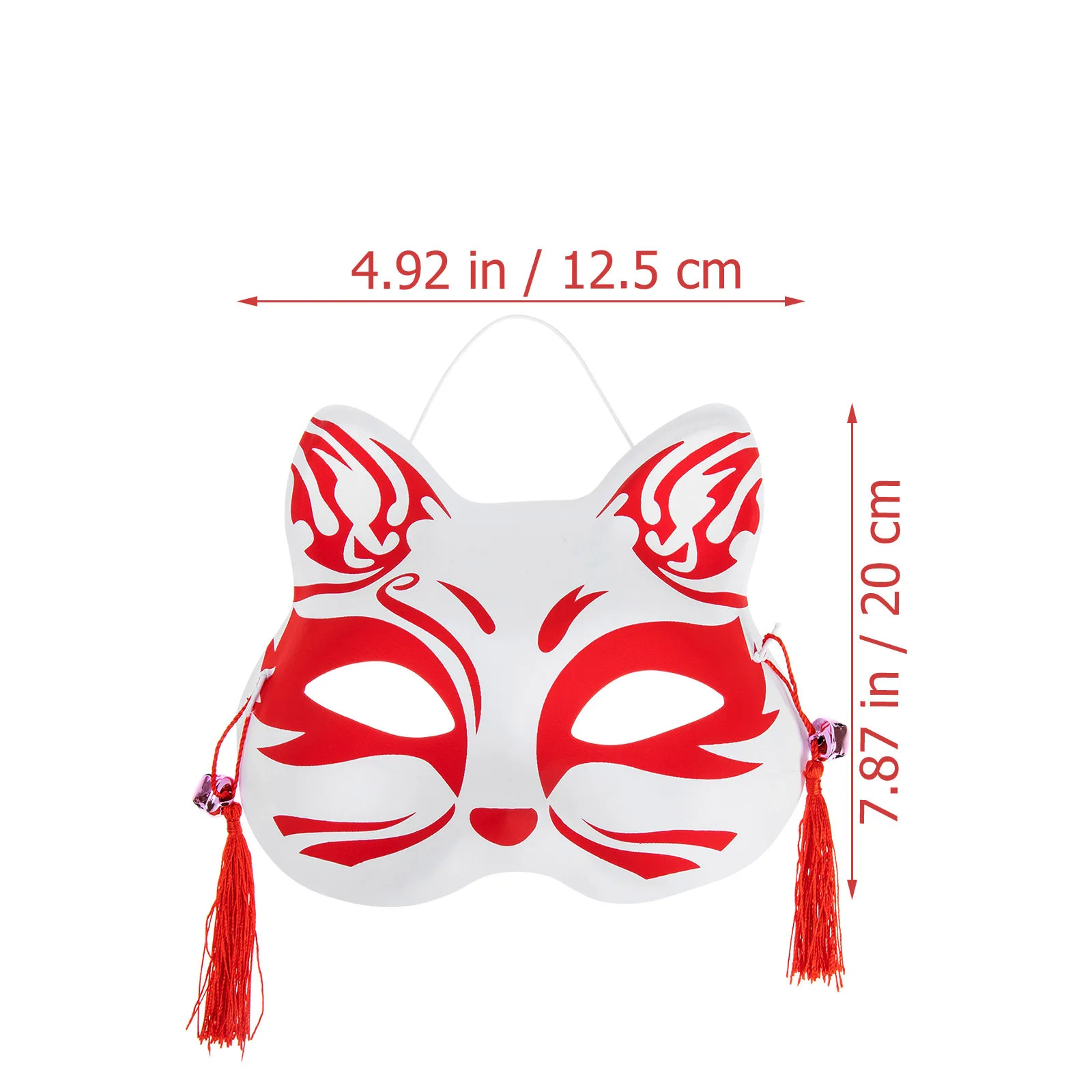 

2Pcs Decorative Foxes Mask Portable Multi-Function Party Mask Chic Luxury Design for Carnival Masquerade Festival Accessory Set
