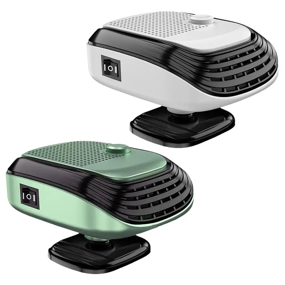 Winter Electric Heater for Car 12V/120W Quick Heating Fan 2-Level Car Interior Warmer Windshield Defroster Demister