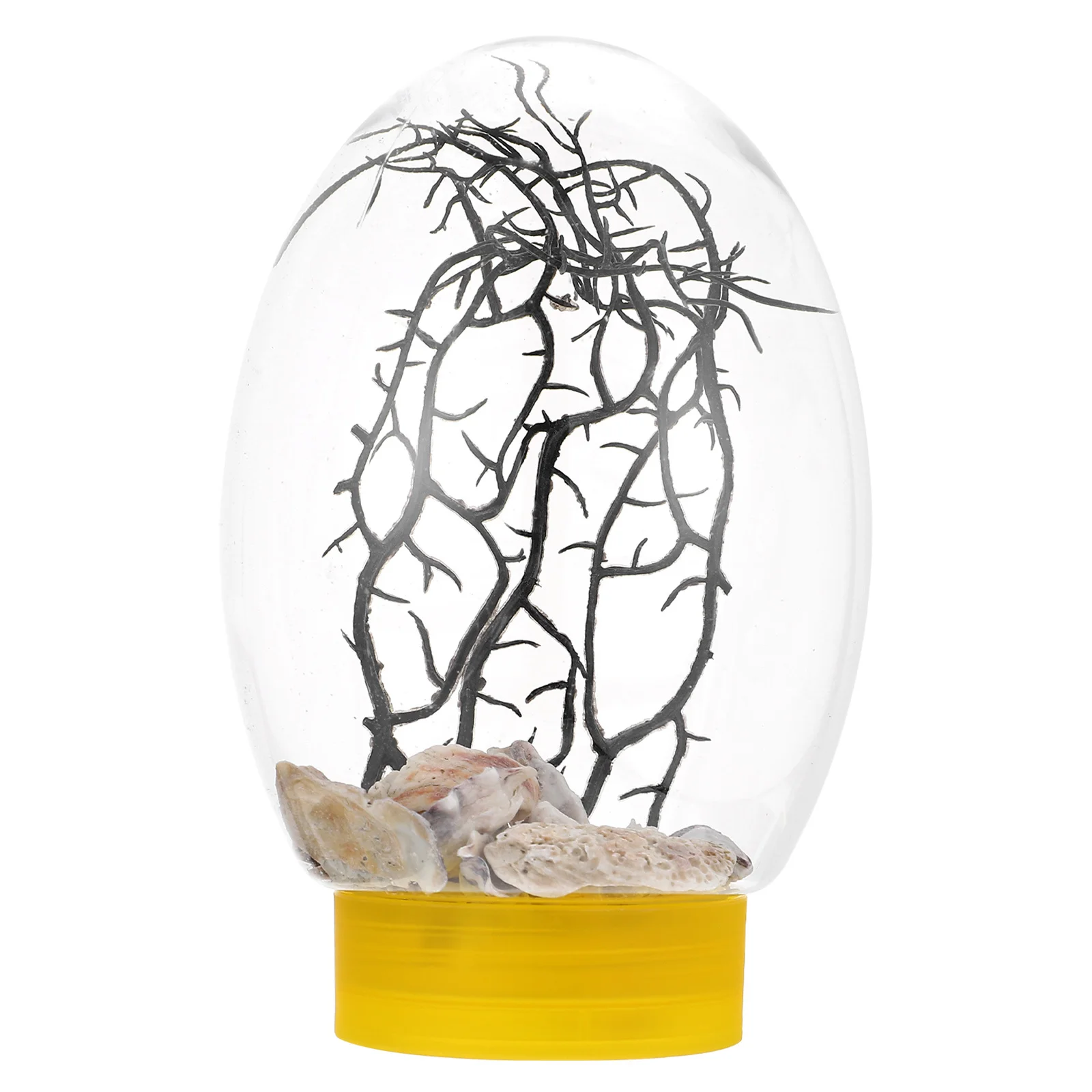 

Desktop Fish Tank Led Illuminated Small Aquarium For Goldfish Desktop Ecological Bottle Decorative Water Tank