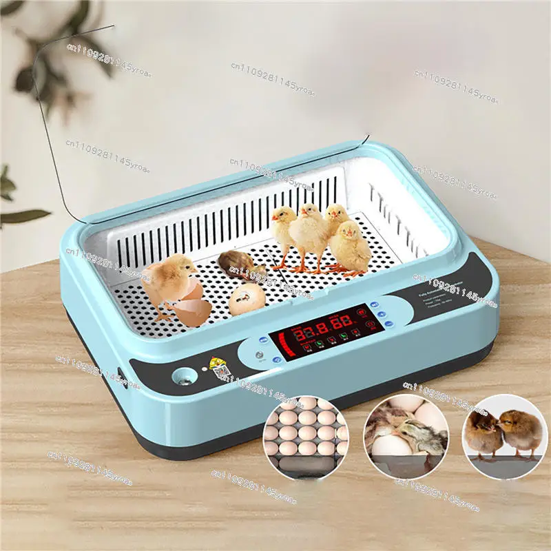 64 Eggs Chicken Bird Incubator Eggs Hatching Machine for Hatching Chicken Duck Quail Automatic Intelligent Farm Supplies