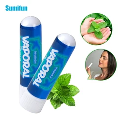 1/3/5/10/15/20Pcs Mint Cylinder Nasal Inhaler