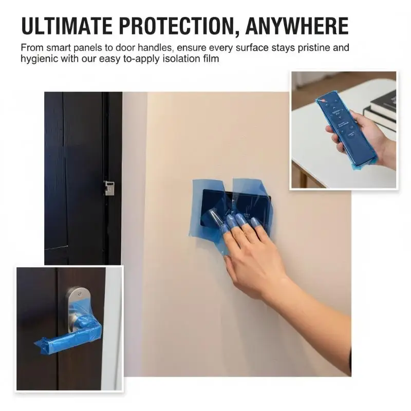 Disposable Waterproof Barrier Film – Dental & Tattoo Protective Cover, Single-Use Plastic Isolation Sheet