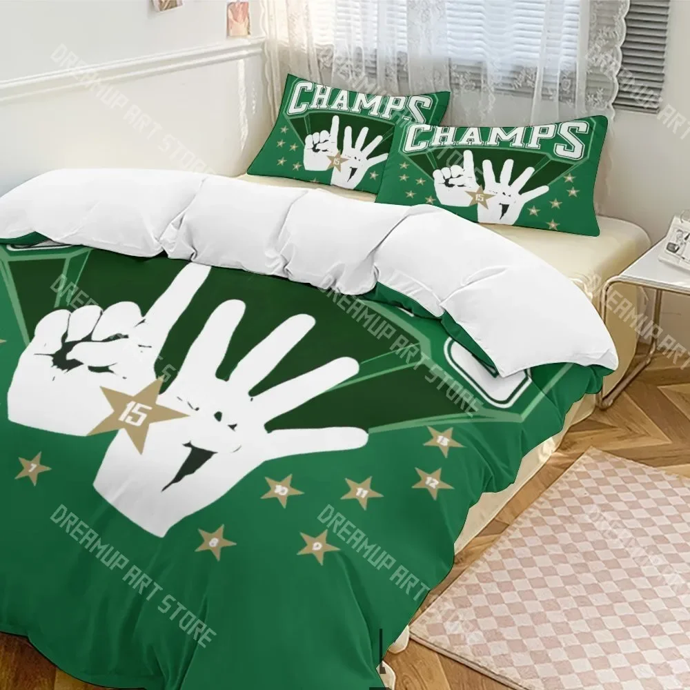 3D Print Maccabi MHFC Haifa Green Apes Bedding Set Twin Queen King Full Size Duvet Cover Pillowcase Bed boys girls Adult Home