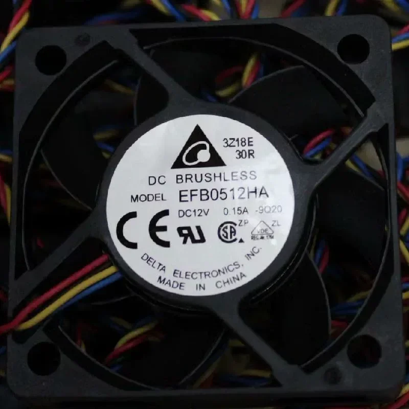 for Delta EFB0512HA EFB0512HHA DC 12V 0.15A Original 50x50x10mm Axial Flow Cooling Fan