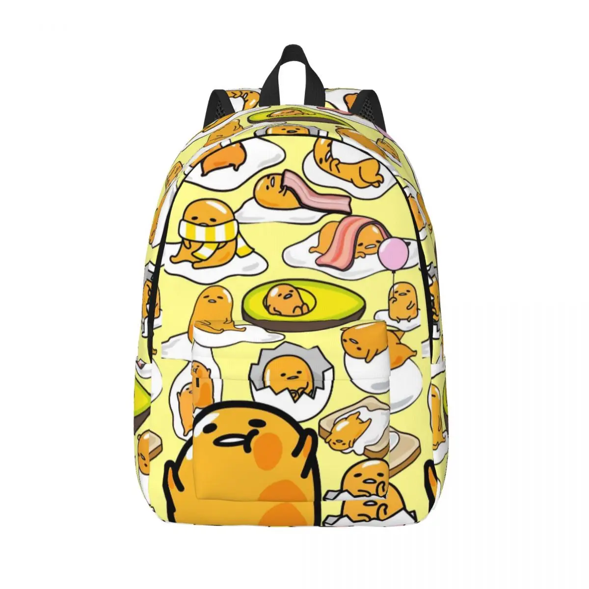 

Рюкзак с милым яйцом Gudetama, мультяшный рюкзак для учащихся начальной школы, сумка для книг для мужчин и женщин, рюкзак для улицы
