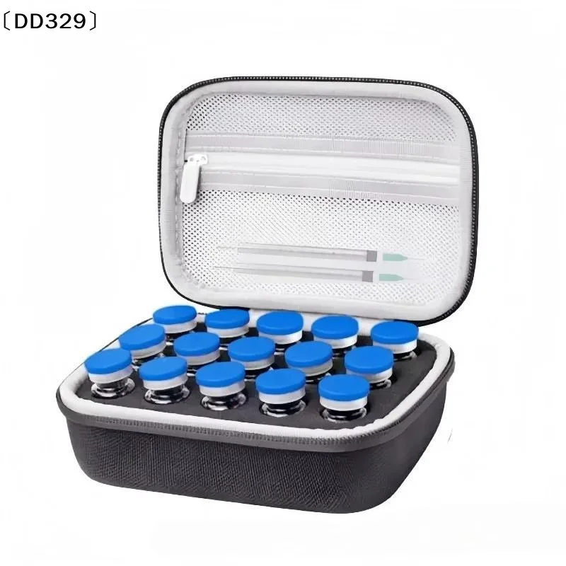 

Кейс для хранения инсулиновых флаконов объемом 10 мл, водонепроницаемый органайзер для инсулина, защитный чехол для флаконов инсулина из EVA для диабетиков, большой объем, защита от повреждений [DD329]