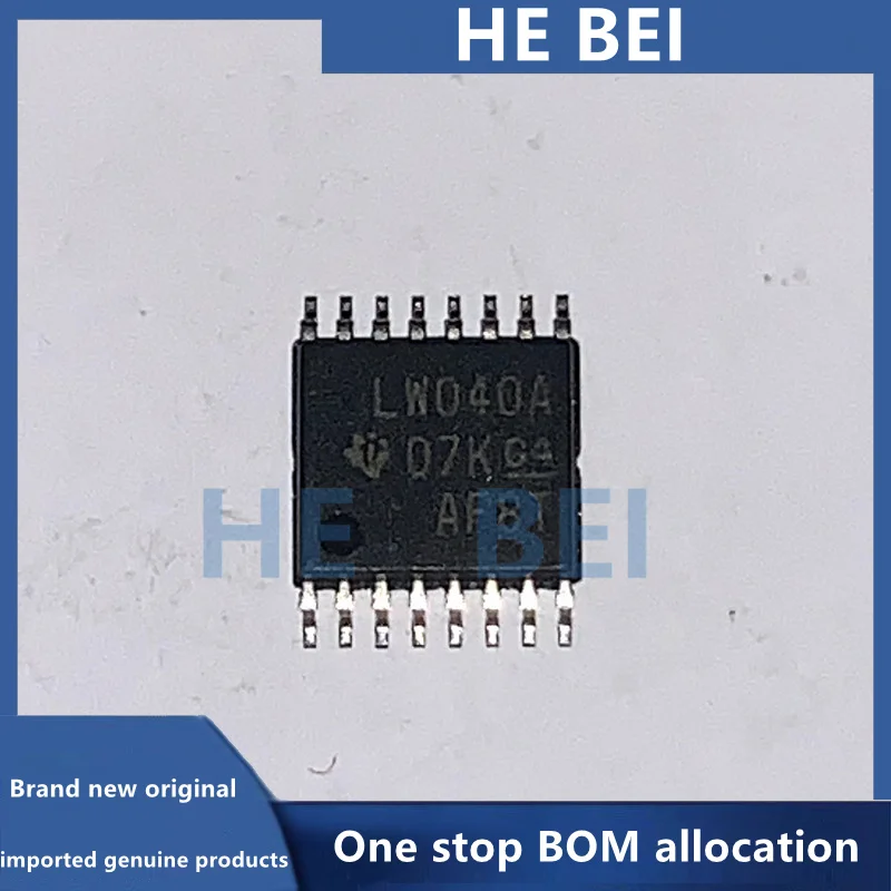 New Original Genuine SN74LV4040ADGVR with Silkscreen LW040A, TVSOP16 Package