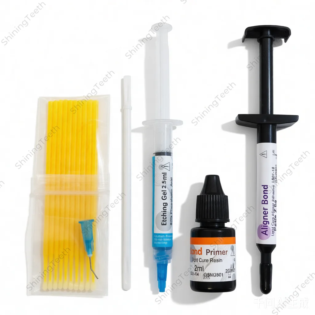 Dental Light Cure Orthodontic Adhesive Paste for Bond Clear Aligner Attachments 2.5g - Image 6