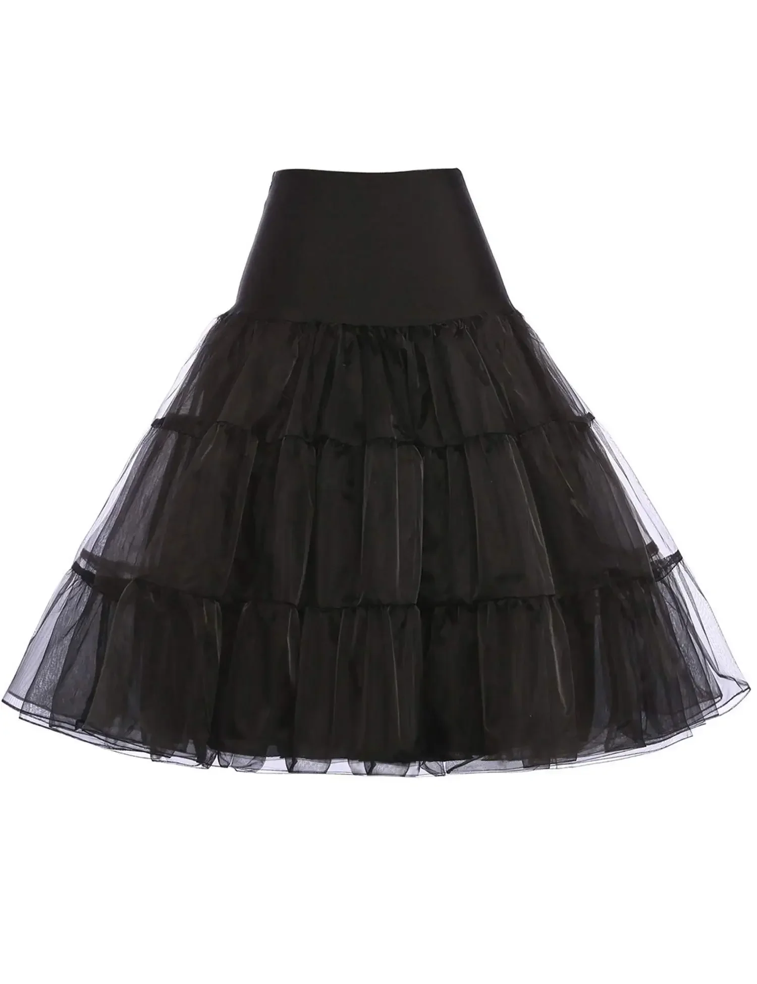 Jaren '50 Petticoat Rok Rockabilly Jurk Hoepelrok Tutu Onderrokken voor Vrouwen Óюб libre