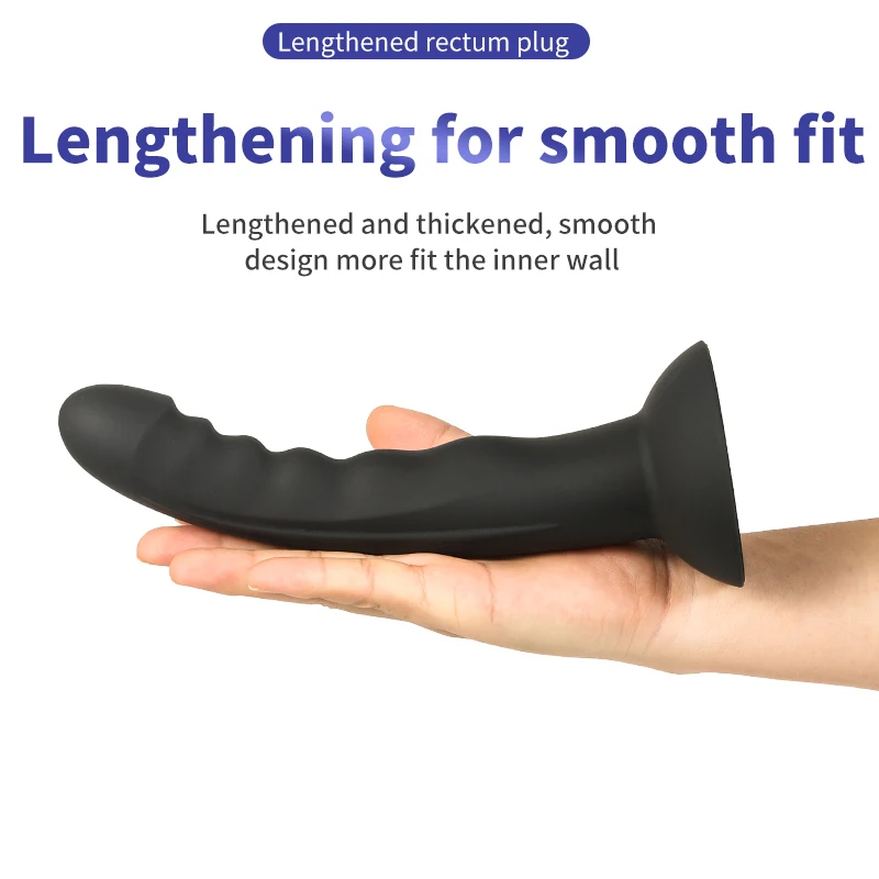 Strong Suction Cup Anal Plug Butt Plug Dildo Prostate Massager Female Masturbation Tool Sex Toys for Couple Adult Products S/M/L