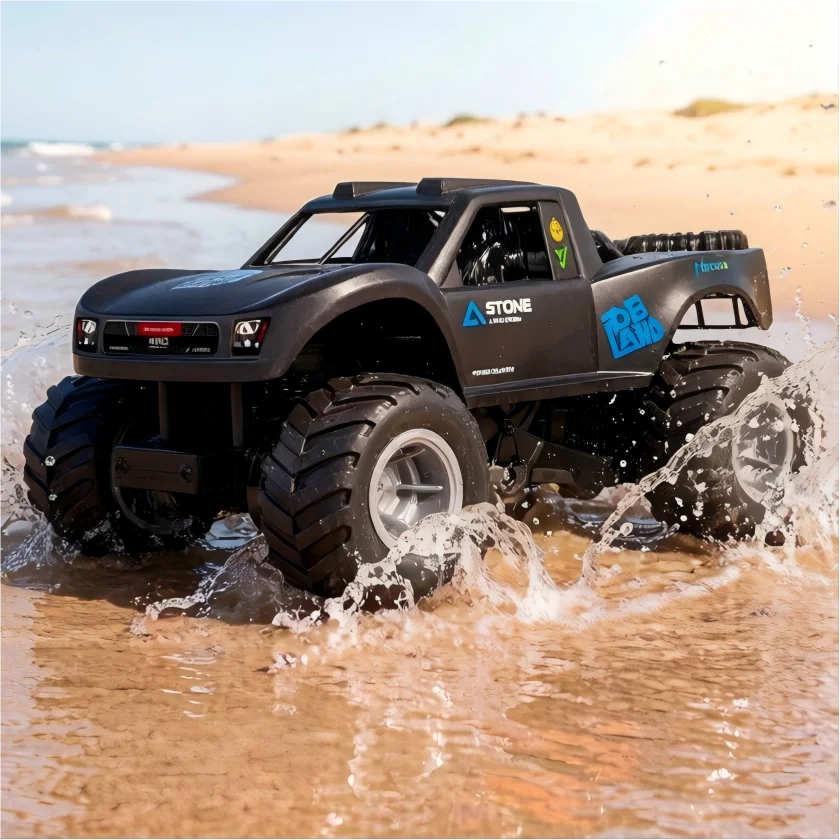 Amphibious RC Car Off-road Climbing 4WD 2.4G Remote Control Car Racing All-terrain Waterproof RC Truck Car Toys Gifts JJRC Q156