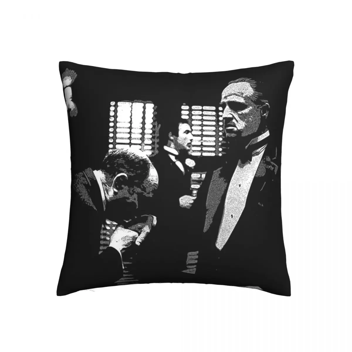 The Godfather Pillow Case KISS THE HAND Polyester Home Decor Pillowcase Zipper Spring Universal Cover