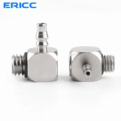 10Pcs/Lot Air Pneumatic Hose to Male Mini Barb Fitting / M-5ALU-3 M-3ALU-4 M-5ALU-4 M-5ALU-6 M-6ALU-6 M-6ALU-4 Brass
