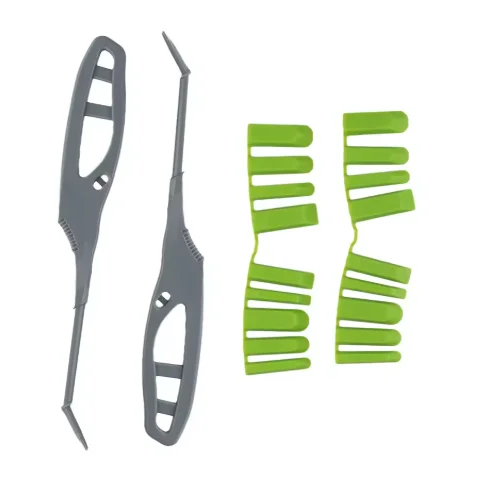 2 pz 9 in 1 Strumenti di Cucitura In Silicone Colla Per Vetro Angolo Raschietto Multi-angolo Sigillante Spatola Sigillante Spalmatore Cucina Pavimento Mastice Piastrelle