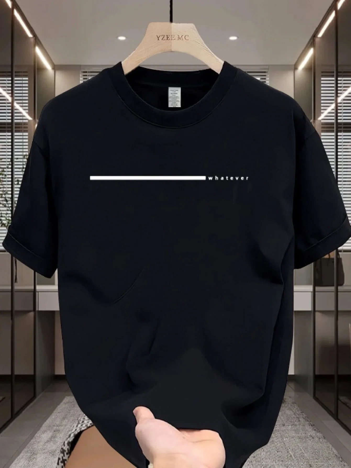 مهما هو رسالة الجرافيك الرجال العلامة التجارية الفاخرة تي شيرت القطن المعتاد قصيرة الأكمام الصيف للجنسين الرجال النساء الشارع الشهير المحملة بلوزة