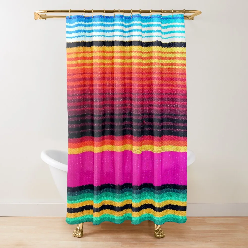 

Magenta Sky Serape Shower Curtain Anime Bathroom For Bathrooms In The Bathroom Bathroom Accessorys Curtain