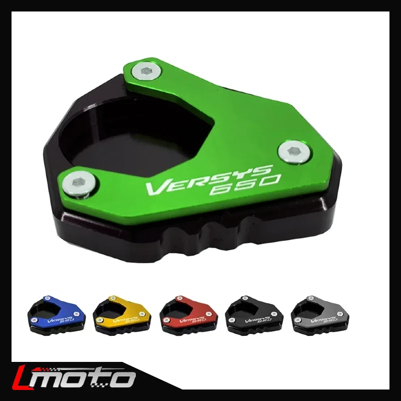

Motorcycle CNC bracket foot side bracket extension pad support plate suitable for KAWASAKI VERSYS 650 VERSYS650 ABS 2010-2023
