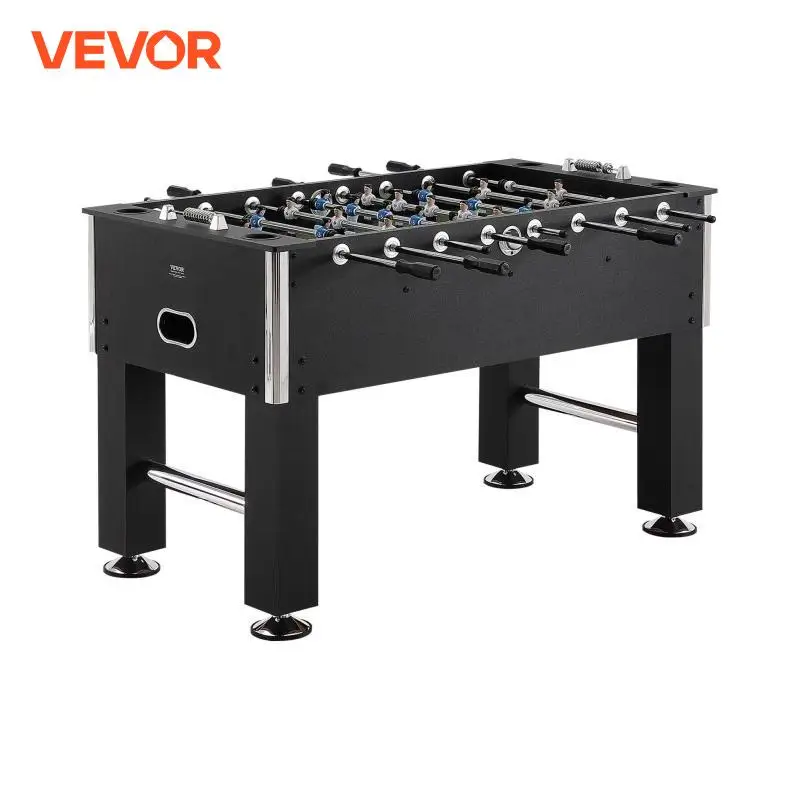 VEVOR Foosball Table Game 55in Soccer Tabletop Standard Size Tabletops for Home Family Game Room Soccer w/Foosball Table Set