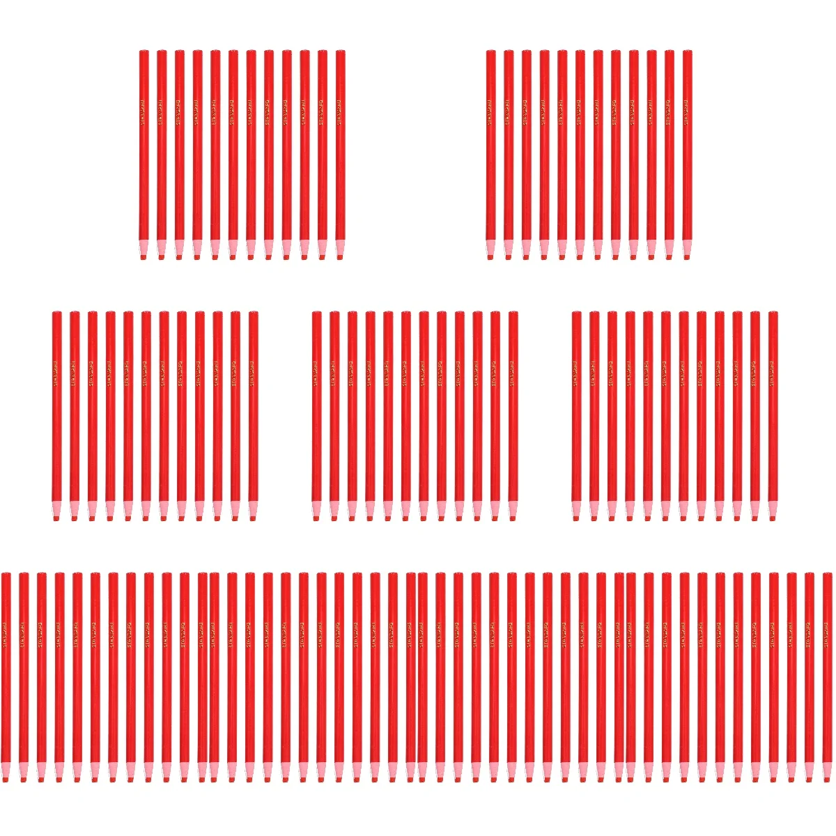 9 قطعة 9 قطع سهلة تقشير قلم تلوين قبالة أقلام الشمع الشحوم قلم طلاء أقلام تلوين حمراء جامبو قابل للمسح الصين