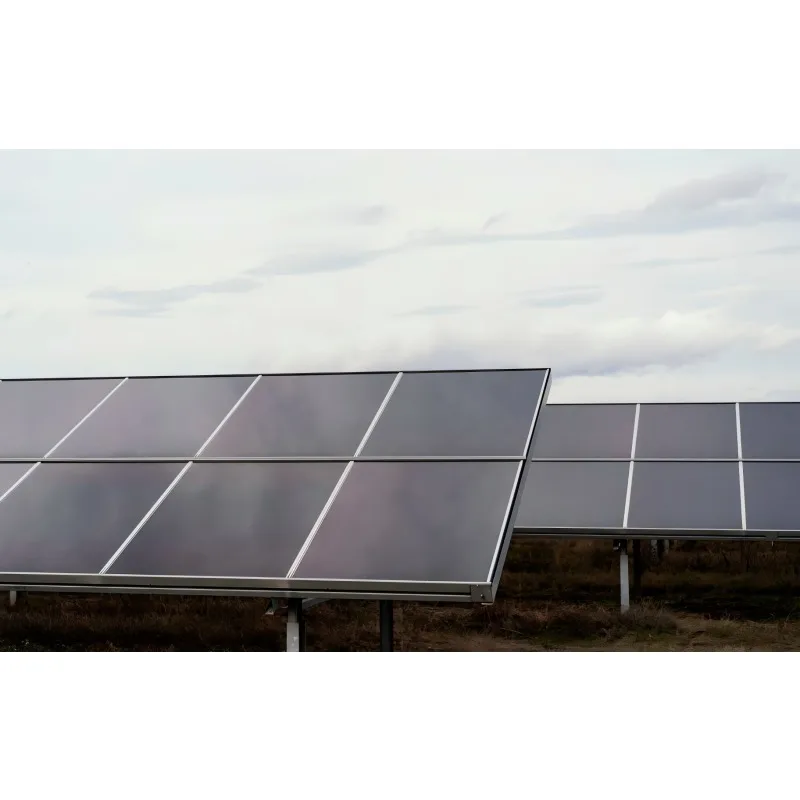 Tiltable Solar Panel Support Frame Sturdy Structure For Rooftop PV Layout Installation