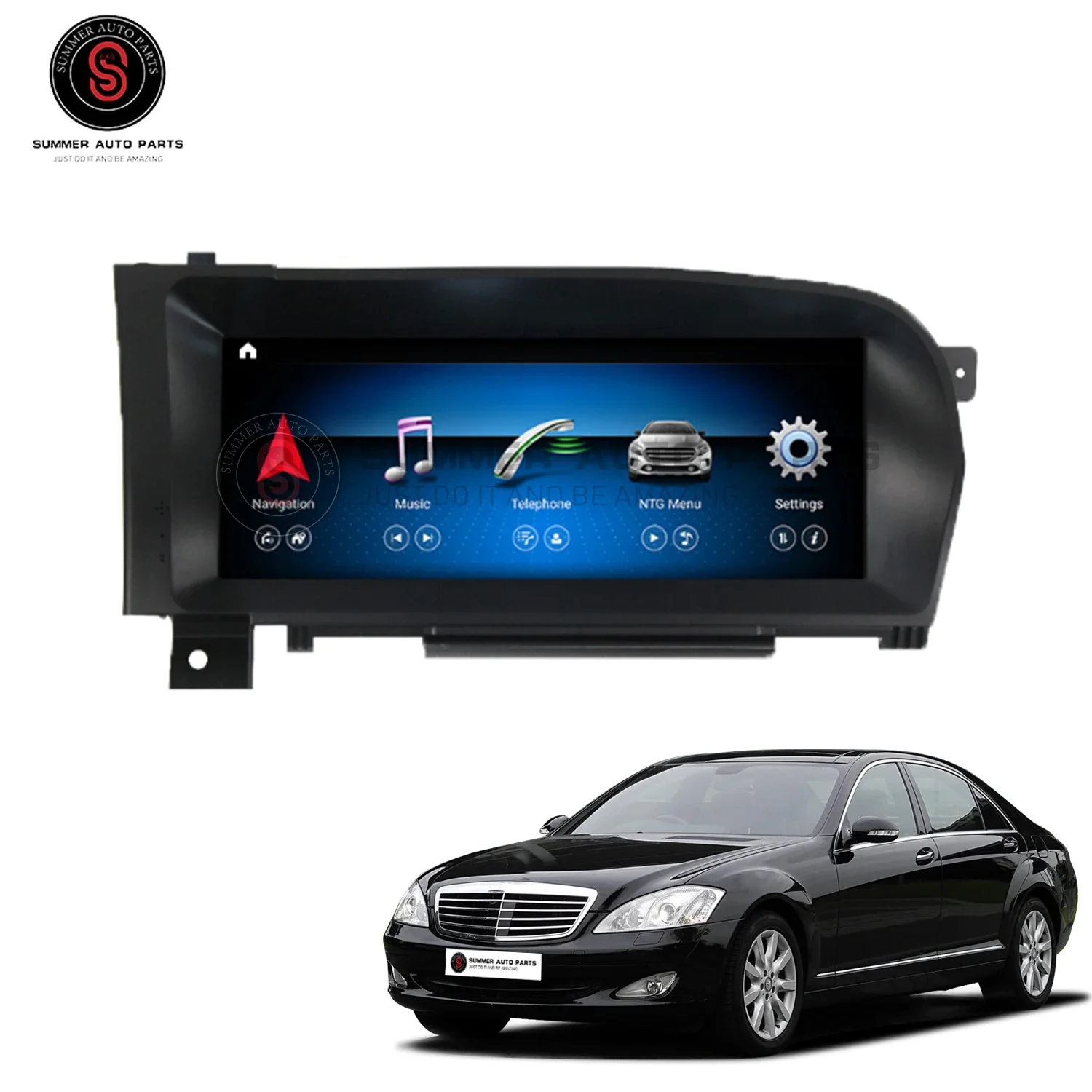 Entertainment Electric CAR ACCESSORIES  LCD Display Screens Luxury and Multifunctional Screen  W221 DISPLAY for S class W221