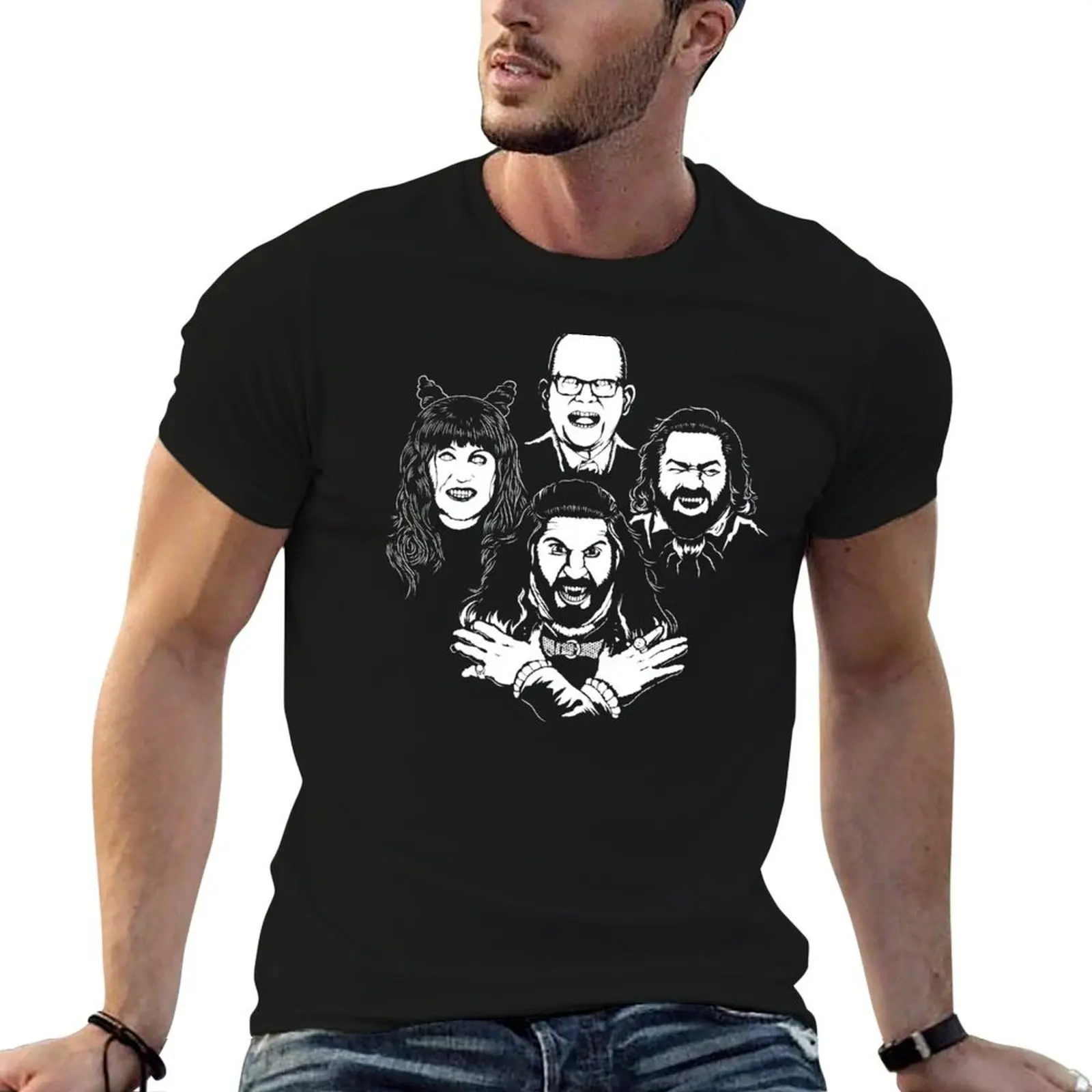 

Halloween Vampires What We Do In The Shadows T-Shirt man t shirts for men casual t shirts designer T-Shirt