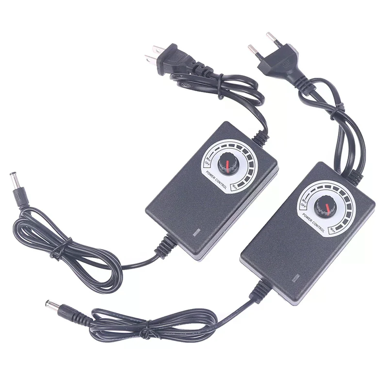 Adjustable Voltage Power Adapter 3 12V 2A 24W Converter for 5050 LED Strip DIY Electronic Devices